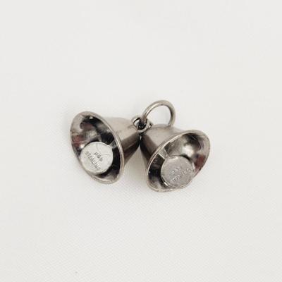 P&B STERLING BELL DUO CHARM