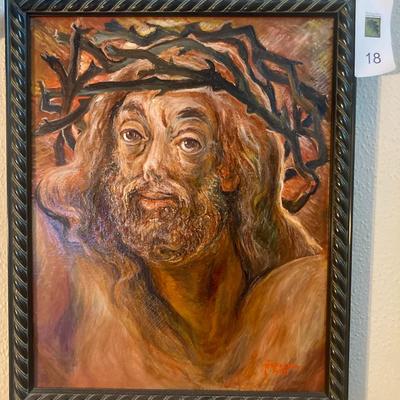 Nicholas FERRANDO (American, 1920-1992) (Jesus with a Crown of Thorns)