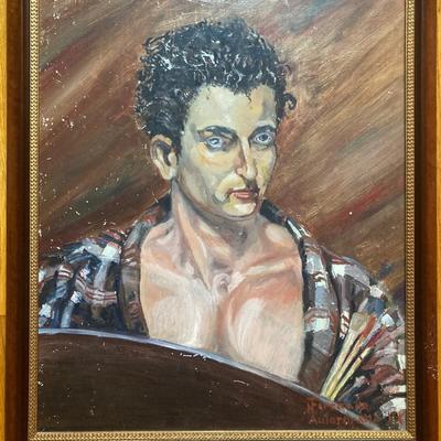 Nicholas FERRANDO (American, 1920-1992) (Portrait of a Burly Man)