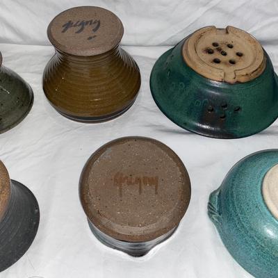 Collection of Signed Pottery