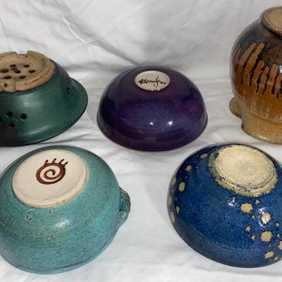 Collection of Signed Pottery