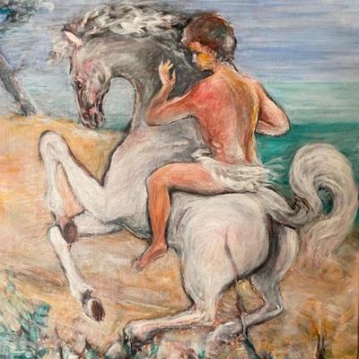 Nicholas FERRANDO (American, 1920-1992) (Equestrian Scene)