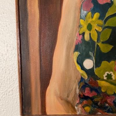 Nicholas FERRANDO (American, 1920-1992) (Shrouded Woman and portrait)