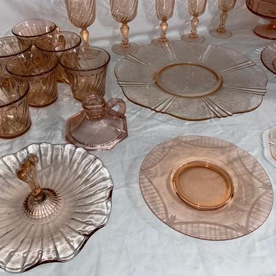 The Pink Glass Lot
