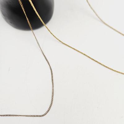12K GOLD FILLED NECKLACE BUNDLE