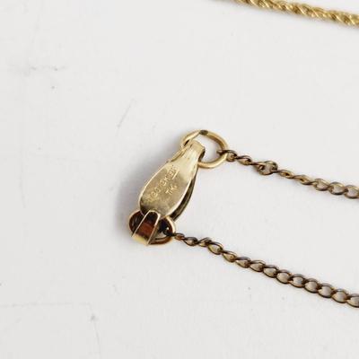 12K GOLD FILLED NECKLACE BUNDLE