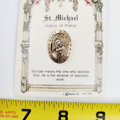 ST MICHEAL PATRON OF POLICE PIN