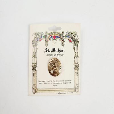 ST MICHEAL PATRON OF POLICE PIN