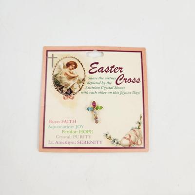 MULTI STONE EASTER PIN