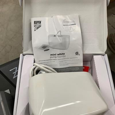 Aspen pump mini white new in box