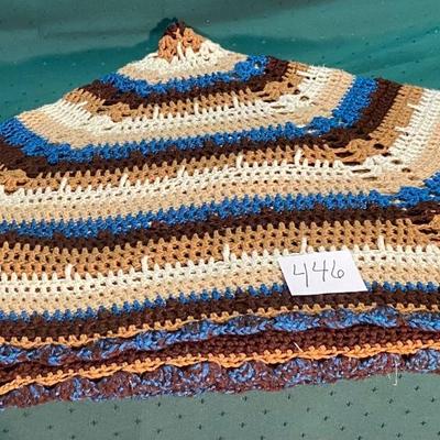 Round Afghan or Tablecloth