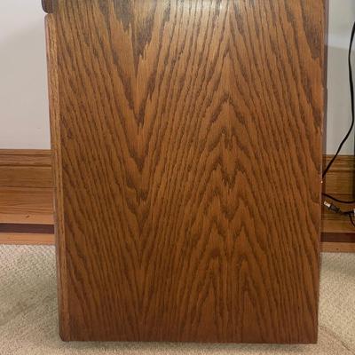 T.V stand on casters