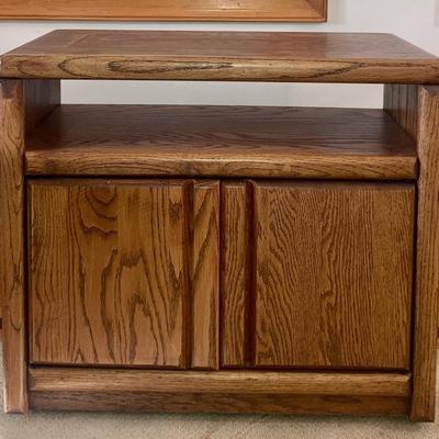 T.V stand on casters