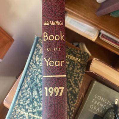 46 volume set Book of the year by Britannicaâ€