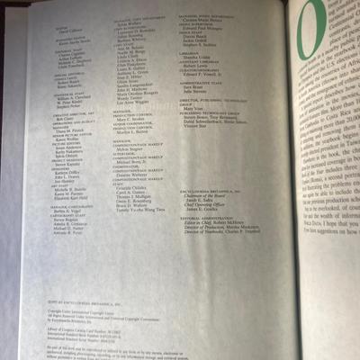 46 volume set Book of the year by Britannicaâ€
