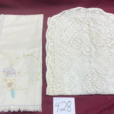 Beautiful Small Runners and Tablecloth