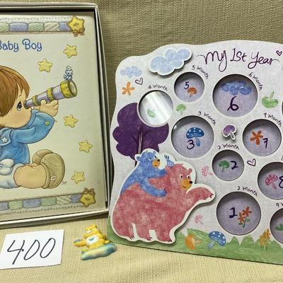 Baby Boy Book and Frame