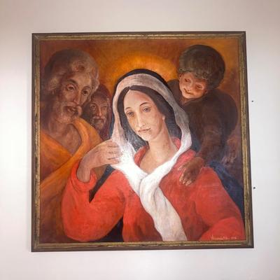 Nicholas FERRANDO (American, 1920-1992) (Woman Surrounded)