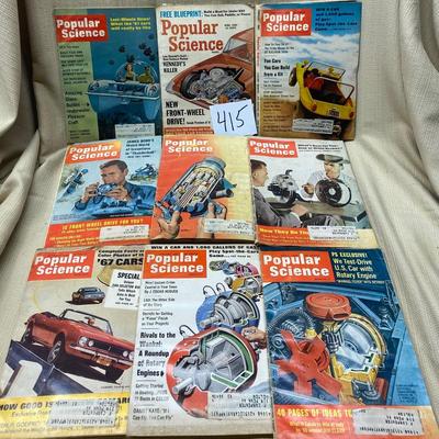 Popular Science Magazines