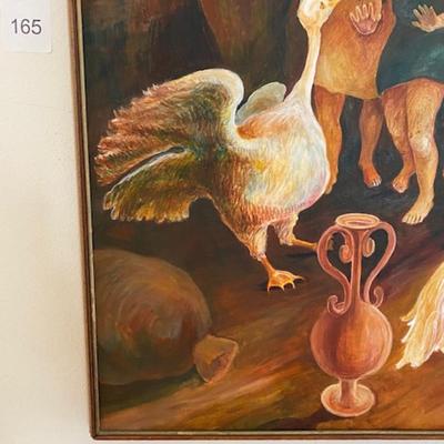 Nicholas FERRANDO (American, 1920-1992) (Creche)-Framed