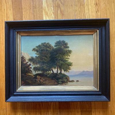 Oil on canvas (Landscape painting)