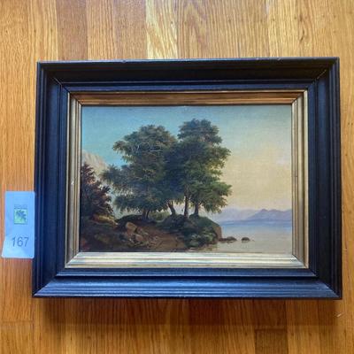 Oil on canvas (Landscape painting)