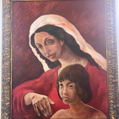 Nicholas FERRANDO (American, 1920-1992) (Woman and Child)
