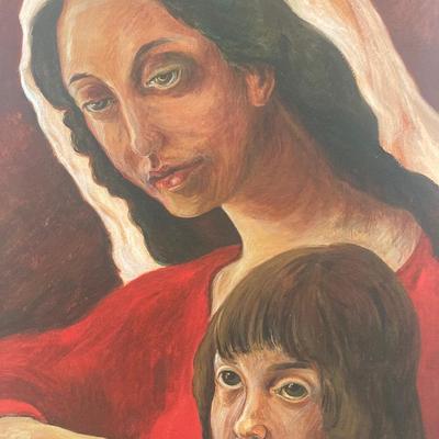 Nicholas FERRANDO (American, 1920-1992) (Woman and Child)