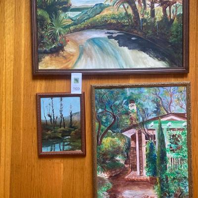 Nicholas FERRANDO (American, 1920-1992) (3) Groupings of paintings