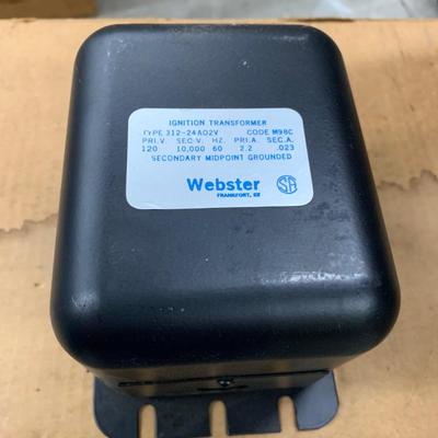 Webster Ignition Transformer Type 312-24A02V appears new