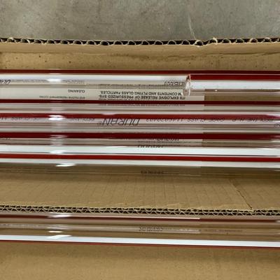 Duran Redline High Pressure Gage Glass 9 of these 36" 5/8" outer diameter   -1 smaller tube