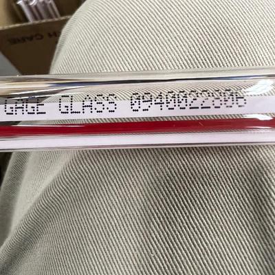 Duran Redline High Pressure Gage Glass 12-12"  5/8" outer diameter