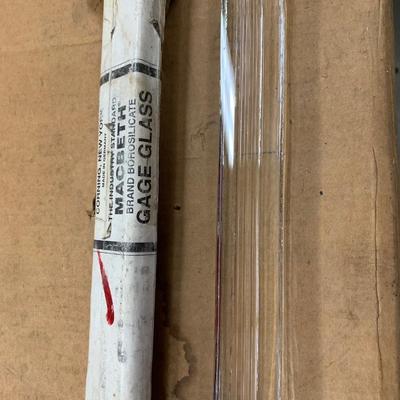 MacBeth Brand Borosilicate Gage Glass 11"  B-7 Reflex #053236