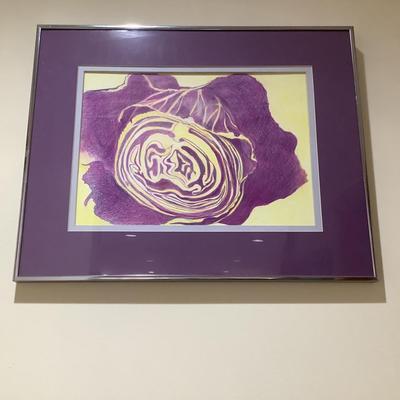 600 Original Purple Colored Cabbage Sketch