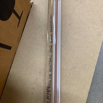 Duran Redline 1020092110 Gage Glass  5/8" outer diameter Heavy Wall    48"L
