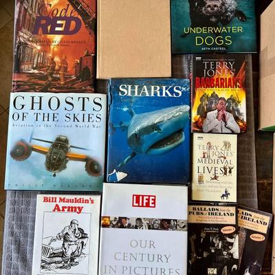 Lot of Coffee Table Books and Educational Books