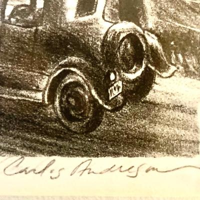 Carlos Anderson (1905-1978) Thirty Miles Upstate