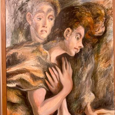 Nicholas FERRANDO (American, 1920-1992) (Three Girls)
