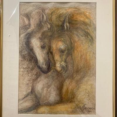 Nicholas FERRANDO (American, 1920-1992) (Horses)