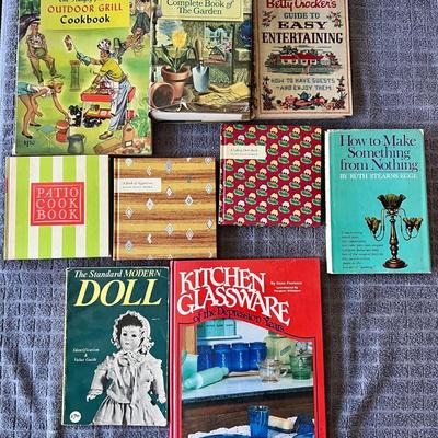 Large Lot of Antique Vintage and Modern Cookbooks, House Keeping, DIY and Children's Cookbooks