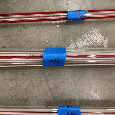 Duran Redline Gage Glass 5/8" outer diameter 3- 9 1/2" L