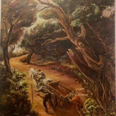 Nicholas FERRANDO (American, 1920-1992) (Horse Drawn Cart)