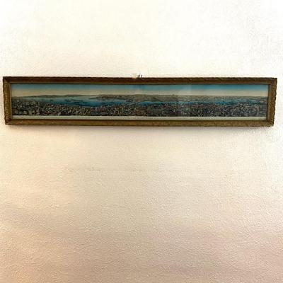 Print: Panorama of Constantinople-Framed