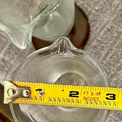 Antique Scientific Measuring Beakers from the Late 1800's