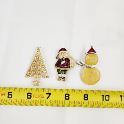 CHRISTMAS BROOCH BUNDLE
