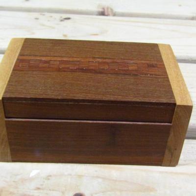 Wooden Storage/Trinket Box