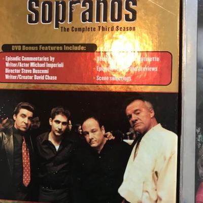 The Sopranos dvd's
