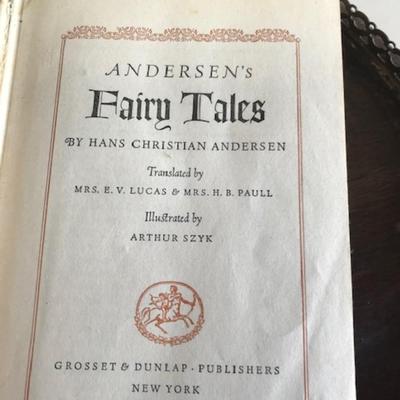 vintage Andersen's Fairy Tale book