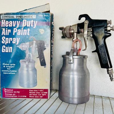 Central Pneumatic Paint Spray Guns. (G-JM)