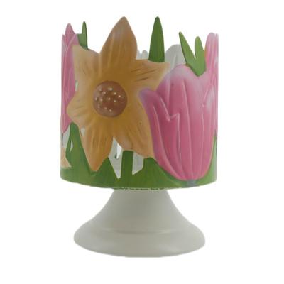 Spring Flowers Candle Holder